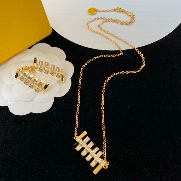 micro inlays crystal embellishment necklace bracelet women engraved f initials letter settings 18k gold designer jewelry birthday festive ch, Black
micro inlays crystal embellishment necklace bracelet women engraved f initials letter settings 18k gold designer jewelry birthday festive ch, Black