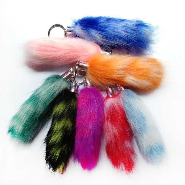 key rings 2020 fake fur tail key chain colorful fluffy pompon car keyring 18 cm pendant bag charming personality gifts hanged key chains l22, Slivery;golden
key rings 2020 fake fur tail key chain colorful fluffy pompon car keyring 18 cm pendant bag charming personality gifts hanged key chains l22, Slivery;golden