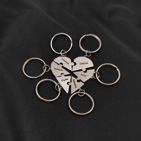 key rings personalized gift puzzle keychain custom family mother kids name key chain women stainless steel jewelry llaveros personalizado l2, Slivery;golden
key rings personalized gift puzzle keychain custom family mother kids name key chain women stainless steel jewelry llaveros personalizado l2, Slivery;golden