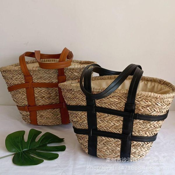 evening bags fashion women's shoulder bag bohemian summer beach straw drawstring large capacity designer female handbag shopper purse
evening bags fashion women's shoulder bag bohemian summer beach straw drawstring large capacity designer female handbag shopper purse