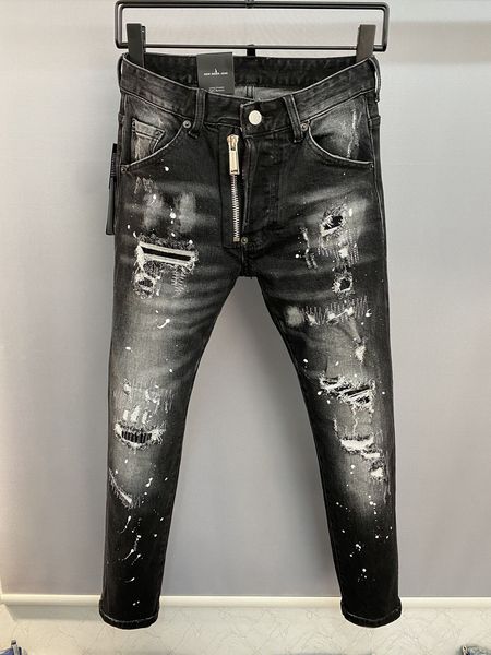 2022 new men jeans hole light blue dark gray italy brand man long pants trousers streetwear denim skinny slim straight biker jean for d2 28-
2022 new men jeans hole light blue dark gray italy brand man long pants trousers streetwear denim skinny slim straight biker jean for d2 28-
