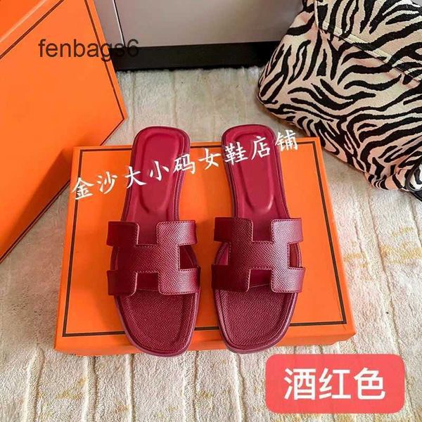 oran 2023 slippers flat beach designer sandals leather hermee slipper flat summer h bottom leisure women's wear sp2m, Black
oran 2023 slippers flat beach designer sandals leather hermee slipper flat summer h bottom leisure women's wear sp2m, Black