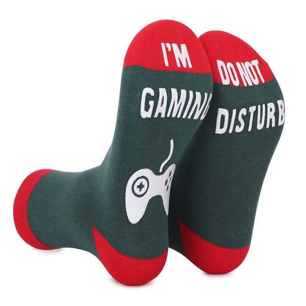men's socks men women novelty luminous funny sayings crew socks glow in the dark do not dirb i am gaming rubber letters non-slip hosier, Black
men's socks men women novelty luminous funny sayings crew socks glow in the dark do not dirb i am gaming rubber letters non-slip hosier, Black