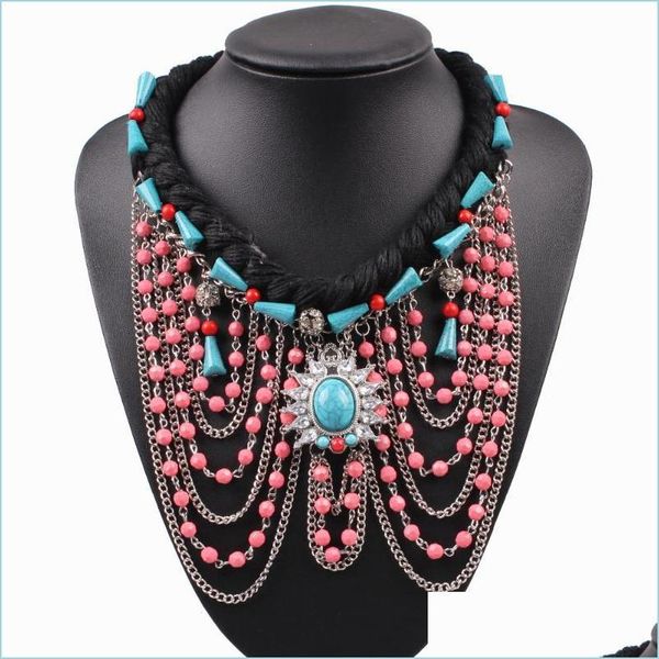 chokers arrival design fashion brand choker necklace vintage crystal chunky bead statement pendant for women jewelry chokers drop de dhmxb, Golden;silver
chokers arrival design fashion brand choker necklace vintage crystal chunky bead statement pendant for women jewelry chokers drop de dhmxb, Golden;silver