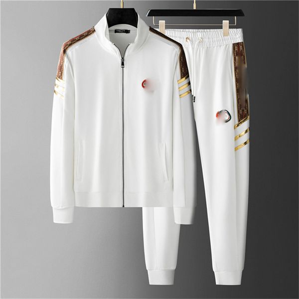 designers new mens tracksuits fashion brand men suit spring autumn men's two-piece sportswear casual style suits/004, Gray
designers new mens tracksuits fashion brand men suit spring autumn men's two-piece sportswear casual style suits/004, Gray