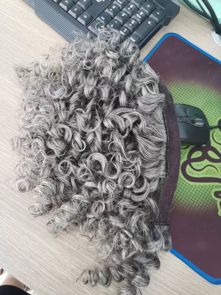 new fabulous grey afro puffs ponytail wraps curly wavy gray hairpiece silver salt and pepper real brazilian hair piece drawstring clip in se, Black
new fabulous grey afro puffs ponytail wraps curly wavy gray hairpiece silver salt and pepper real brazilian hair piece drawstring clip in se, Black