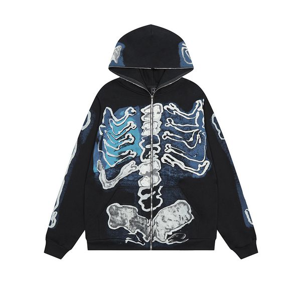 halloween sweatshirts zip hoodie men women hip hop 3d skull print fleece hoode pullovers, Black
halloween sweatshirts zip hoodie men women hip hop 3d skull print fleece hoode pullovers, Black