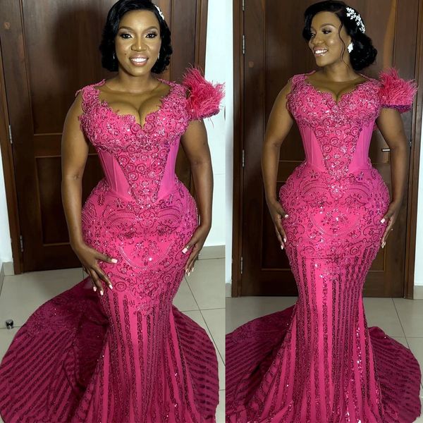 2022 arabic aso ebi sequined lace prom dresses mermaid beaded evening formal party second reception birthday engagement gowns dress zj101, Black
2022 arabic aso ebi sequined lace prom dresses mermaid beaded evening formal party second reception birthday engagement gowns dress zj101, Black