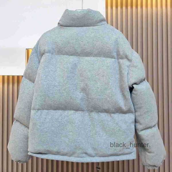 women's down prads designer letter print autumn winter new grey knitted embroidery zipper down jackets, Black
women's down prads designer letter print autumn winter new grey knitted embroidery zipper down jackets, Black