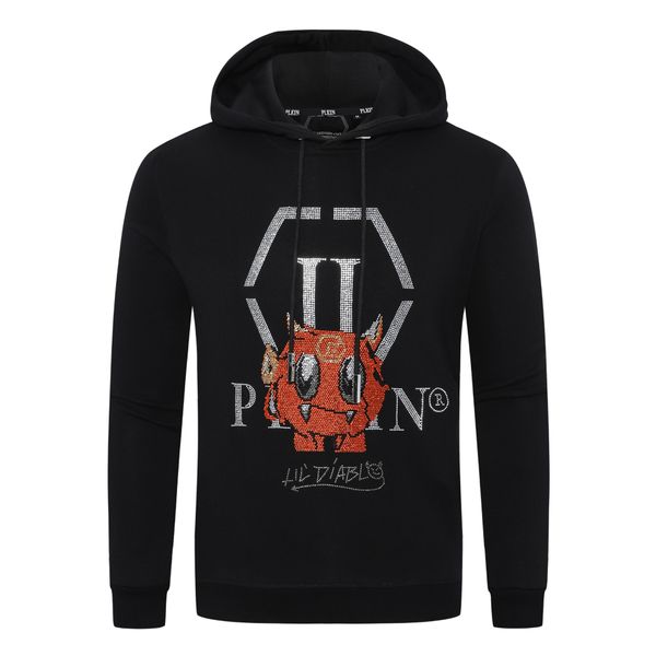 plein bear brand men's hoodies & sweatshirts warm thick sweatshirt hip-hop loose characteristic personality pp skull pullover rhineston, Black
plein bear brand men's hoodies & sweatshirts warm thick sweatshirt hip-hop loose characteristic personality pp skull pullover rhineston, Black