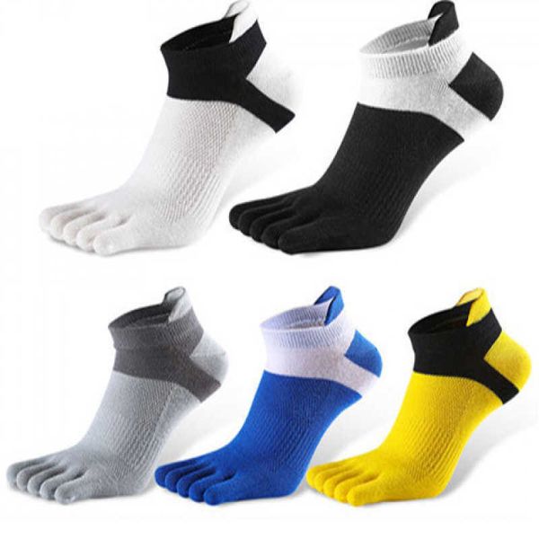 men's socks toe men five fingers mesh breathable cotton sports running solid color black white grey blue yellow t221011
men's socks toe men five fingers mesh breathable cotton sports running solid color black white grey blue yellow t221011