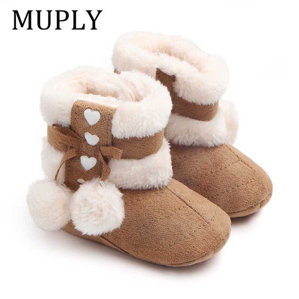 boots winter snow for newborn baby girls booties keep warm plush inside anti-slip infant toddler cute soft bottom shoes y2210, Black;grey
boots winter snow for newborn baby girls booties keep warm plush inside anti-slip infant toddler cute soft bottom shoes y2210, Black;grey