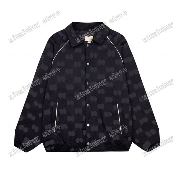 xinxinbuy men designer coat baseball jacket jacquard letter fabric panelled long sleeve women khaki black blue xs-2xl, Black;brown
xinxinbuy men designer coat baseball jacket jacquard letter fabric panelled long sleeve women khaki black blue xs-2xl, Black;brown