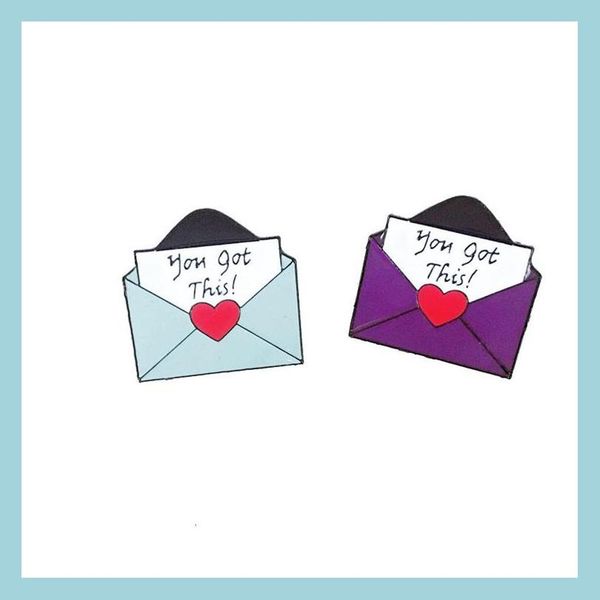 pins brooches customized fashion creative brooches jewelry you got this love envelope girl student badge enamel pins 1056 d3 drop d dhkox, Gray
pins brooches customized fashion creative brooches jewelry you got this love envelope girl student badge enamel pins 1056 d3 drop d dhkox, Gray