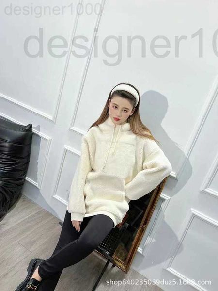 women's hoodies & sweatshirts designer autumn and winter 2022 new lamb wool hooded sweater fashion casual loose long sleeve coat 158548, Black
women's hoodies & sweatshirts designer autumn and winter 2022 new lamb wool hooded sweater fashion casual loose long sleeve coat 158548, Black