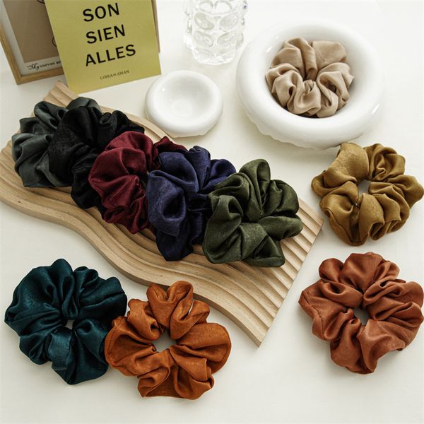girls satin scrunchie kids princess hairbands children elastic large intestine ponytail holder fall winter women hair accessory q9131, Slivery;white
girls satin scrunchie kids princess hairbands children elastic large intestine ponytail holder fall winter women hair accessory q9131, Slivery;white