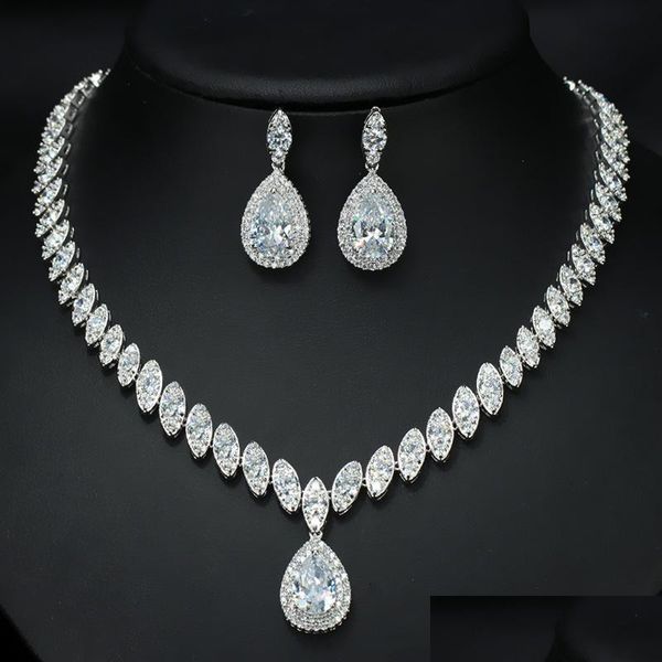 wedding jewelry sets zircons cubic zirconia wedding necklace and earrings luxury crystal bridal jewelry sets for bridesmaids drop de dhtue, Slivery;golden
wedding jewelry sets zircons cubic zirconia wedding necklace and earrings luxury crystal bridal jewelry sets for bridesmaids drop de dhtue, Slivery;golden