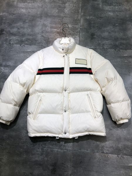 winter men down parkas thick designer jackets letter red ribbon stripe splicing logo stand-collar down jacket removable d5d9#, Black
winter men down parkas thick designer jackets letter red ribbon stripe splicing logo stand-collar down jacket removable d5d9#, Black