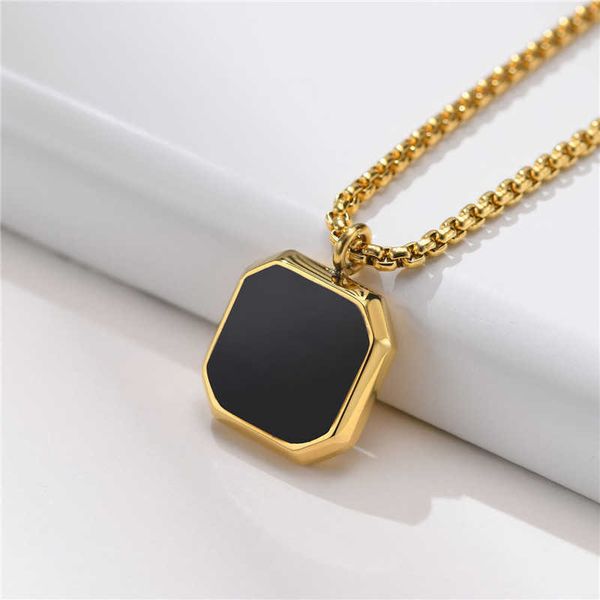 pendant necklaces modyle new fashion gold color stainless steel geometric square pendant necklaces for men punk vintage wedding male jewelry, Silver
pendant necklaces modyle new fashion gold color stainless steel geometric square pendant necklaces for men punk vintage wedding male jewelry, Silver