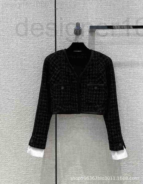 men's jackets designer autumn 2022 new short coat women's fashion casual color contrast fake two piece cuff long sleeve 156648 uu9, Black;brown
men's jackets designer autumn 2022 new short coat women's fashion casual color contrast fake two piece cuff long sleeve 156648 uu9, Black;brown