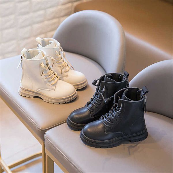 2022 new boots autumn girls leather kids double zip design waterproof ankle fashion children size 26-36 l221011, Black;grey
2022 new boots autumn girls leather kids double zip design waterproof ankle fashion children size 26-36 l221011, Black;grey