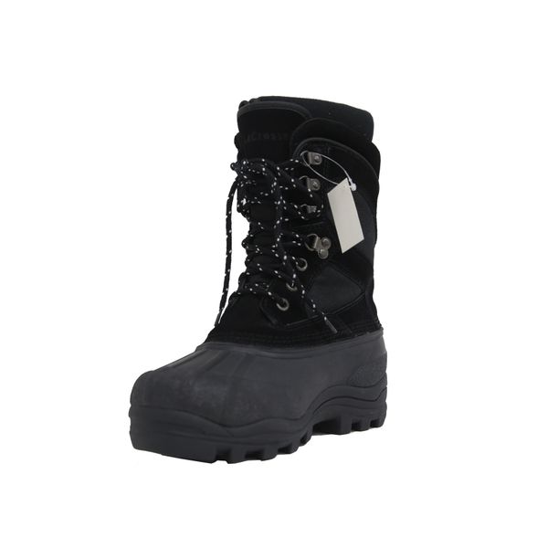 luxury men's and women's boots winter cotton shoes thick soled warm short tube fleece snow boots, Black
luxury men's and women's boots winter cotton shoes thick soled warm short tube fleece snow boots, Black