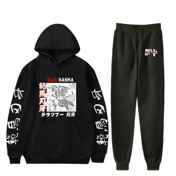 men's tracksuits baki the grappler anime cosplay set hoodie sets tracksuit sweatpant pieces autumn winter male warm clothing pullover, Gray
men's tracksuits baki the grappler anime cosplay set hoodie sets tracksuit sweatpant pieces autumn winter male warm clothing pullover, Gray