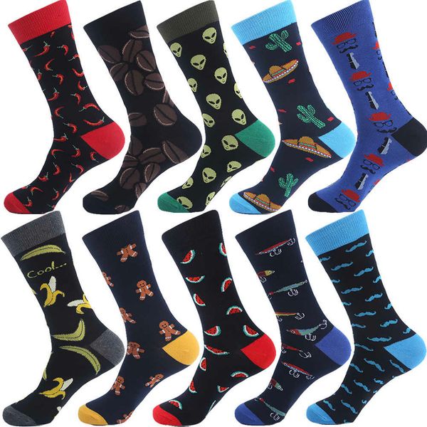 men's socks vpm brand cotton men's socks funny hip pop fruit banana pepper coffee beans alien long cool skate sock for men t221011, Black
men's socks vpm brand cotton men's socks funny hip pop fruit banana pepper coffee beans alien long cool skate sock for men t221011, Black