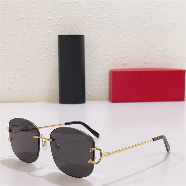 sunglasses for men and women summer 0032 style anti-ultraviolet retro plate metal frameless eyeglasses random box, White;black
sunglasses for men and women summer 0032 style anti-ultraviolet retro plate metal frameless eyeglasses random box, White;black