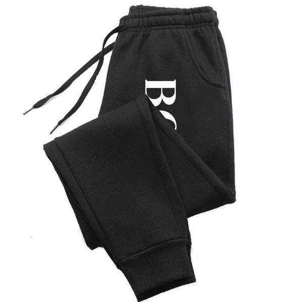 2022 men's pants brand sweatpants elastic waist sweatpants with pockets men fleece jogging trousers winter womens designer clothing, Black
2022 men's pants brand sweatpants elastic waist sweatpants with pockets men fleece jogging trousers winter womens designer clothing, Black