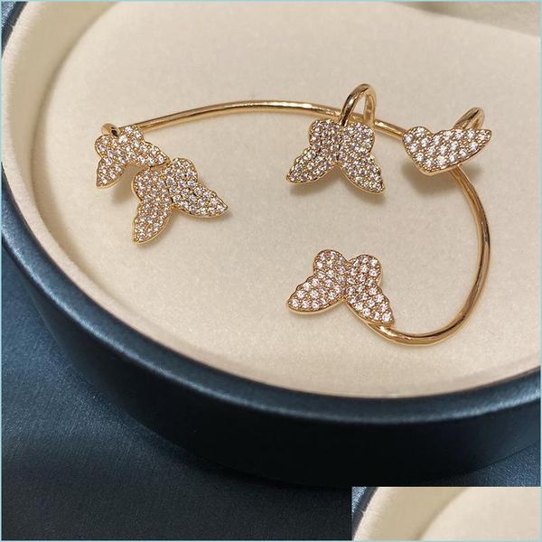 ear cuff pretty diamond 3d butterfly earcuff fashion luxury designer cuff earrings for woman girls gold gift box 1236 b3 drop delive dhkxa, Silver
ear cuff pretty diamond 3d butterfly earcuff fashion luxury designer cuff earrings for woman girls gold gift box 1236 b3 drop delive dhkxa, Silver