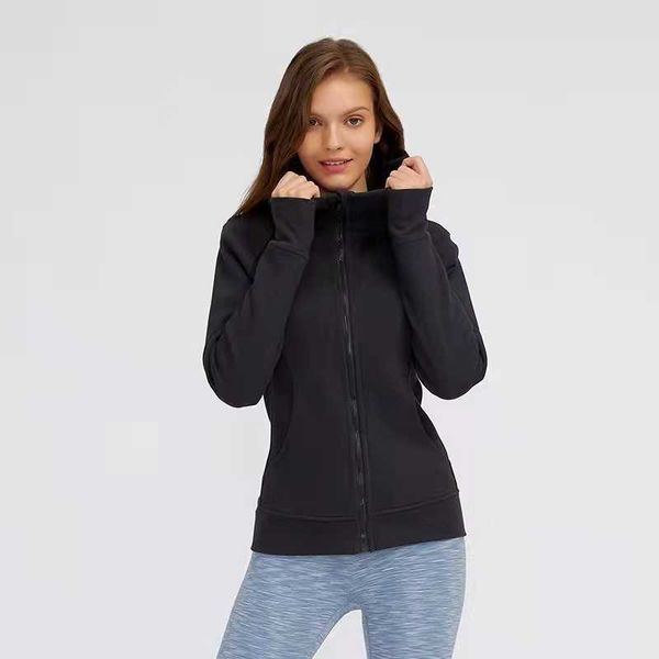 2023 nwt lu-09 yoga shirt with for women fall winter warm thick hooded sports jacket slim fit classic with thumb hole gym outer jacket, White;red
2023 nwt lu-09 yoga shirt with for women fall winter warm thick hooded sports jacket slim fit classic with thumb hole gym outer jacket, White;red