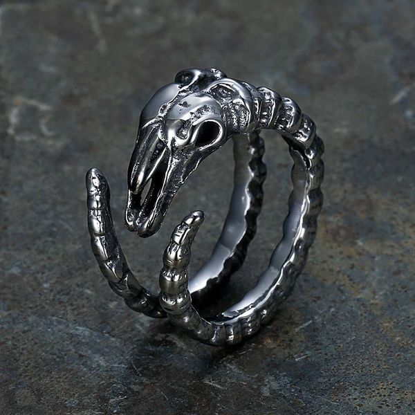 cluster rings vintage gothic sheep head skull rings cool mens animal rings 316l stainless steel punk motorcycle biker personality jewelry gi, Golden;silver
cluster rings vintage gothic sheep head skull rings cool mens animal rings 316l stainless steel punk motorcycle biker personality jewelry gi, Golden;silver