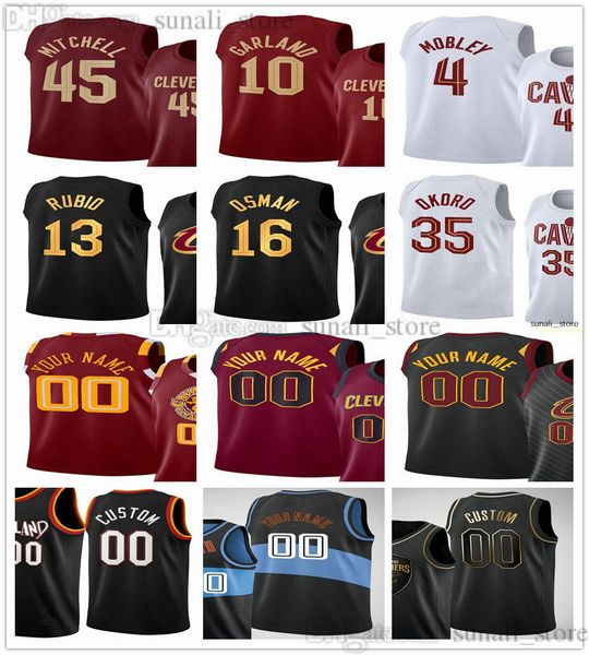 2022-23 printed basketball donovan 45 mitchell jerseys kevin 0 love jarrett 31 allen caris 3 levert cedi osman evan 4 mobley darius 10, Black;red
2022-23 printed basketball donovan 45 mitchell jerseys kevin 0 love jarrett 31 allen caris 3 levert cedi osman evan 4 mobley darius 10, Black;red