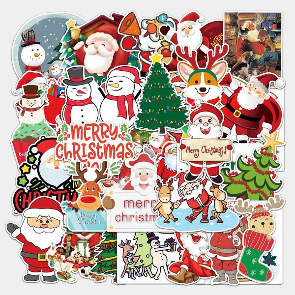 100pcs wholesale christmas stickers reindeer cartoon cute waterproof sticker pack for luggage diy car lapkids toys motorcycle
100pcs wholesale christmas stickers reindeer cartoon cute waterproof sticker pack for luggage diy car lapkids toys motorcycle