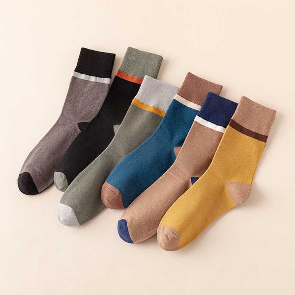 men's socks business men 2022 new cotton quality leisure retro medium tube sports harajuku stockings fashion male t221011, Black
men's socks business men 2022 new cotton quality leisure retro medium tube sports harajuku stockings fashion male t221011, Black