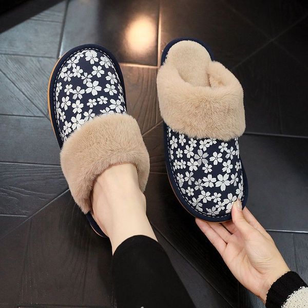 cotton slippers at home autumn and winter female fashion warm non-slip plush indoor lovely broken flower silent cotton shoes, Black
cotton slippers at home autumn and winter female fashion warm non-slip plush indoor lovely broken flower silent cotton shoes, Black