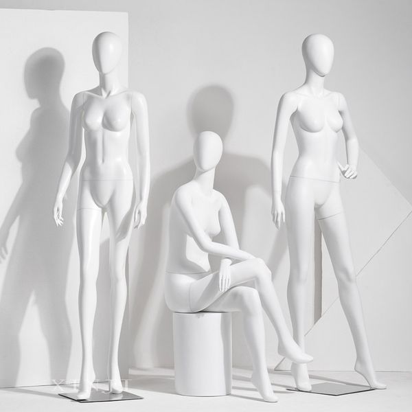 good matte white mannequin different posture model female full body for display, Khaki
good matte white mannequin different posture model female full body for display, Khaki