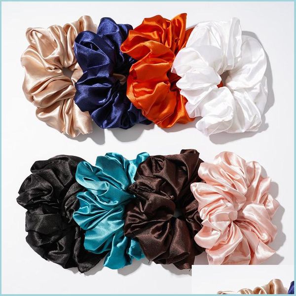hair rubber bands oversized bright color hair scrunchies women silk scrunchie elastic bands girls headwear donut grip loop ponytail dhumn, Pink
hair rubber bands oversized bright color hair scrunchies women silk scrunchie elastic bands girls headwear donut grip loop ponytail dhumn, Pink
