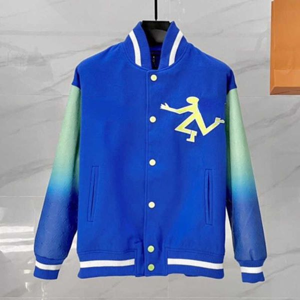 22ss designer baseball jacket men's autumn letter dark pattern gradient embroidery printing coat stand collar casual women, Black;brown
22ss designer baseball jacket men's autumn letter dark pattern gradient embroidery printing coat stand collar casual women, Black;brown