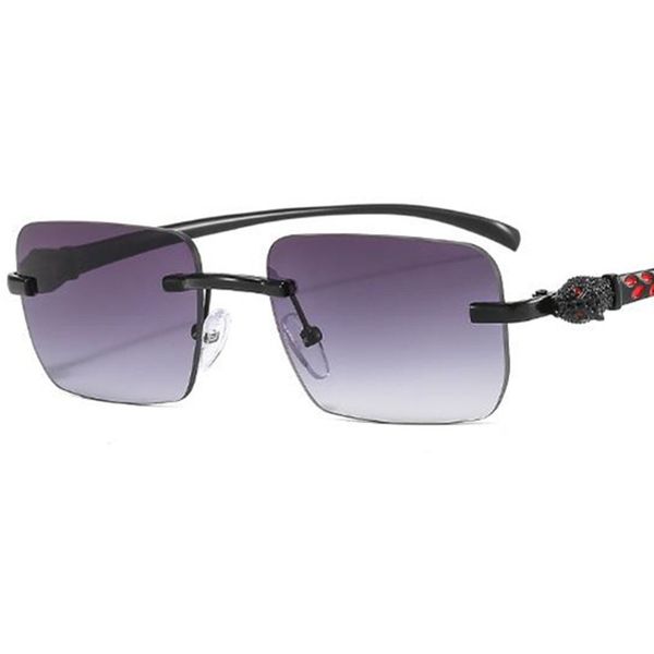 colorful leopard head sunglasses rectangular sun glasses adumbral anti-uv spectacles rimless eyeglasses ornamental, White;black
colorful leopard head sunglasses rectangular sun glasses adumbral anti-uv spectacles rimless eyeglasses ornamental, White;black