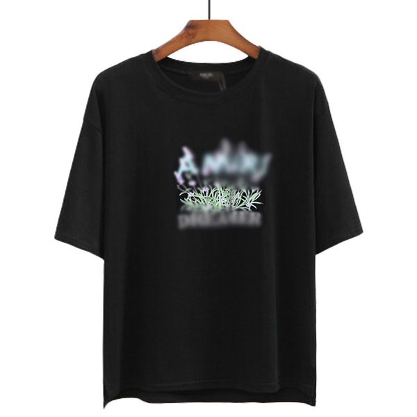 men's t-shirts summer 19ss floral print short-sleeved female tide loose t-shirt, White;black
men's t-shirts summer 19ss floral print short-sleeved female tide loose t-shirt, White;black