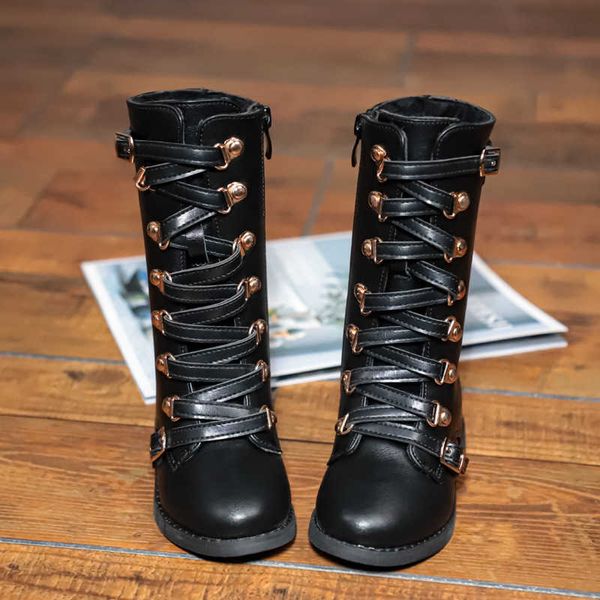 boots children girls knight boots cross black all-match temperament catwalk boots classic unique kids fashion versatile non-slip l221011, Black;grey
boots children girls knight boots cross black all-match temperament catwalk boots classic unique kids fashion versatile non-slip l221011, Black;grey