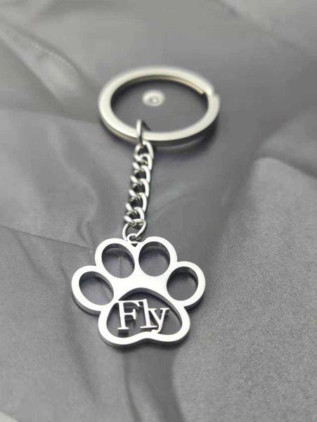 key rings custom name dog paw keychain personalized stainless steel drive safe key ring women men diy jewelry gift l221010, Slivery;golden
key rings custom name dog paw keychain personalized stainless steel drive safe key ring women men diy jewelry gift l221010, Slivery;golden