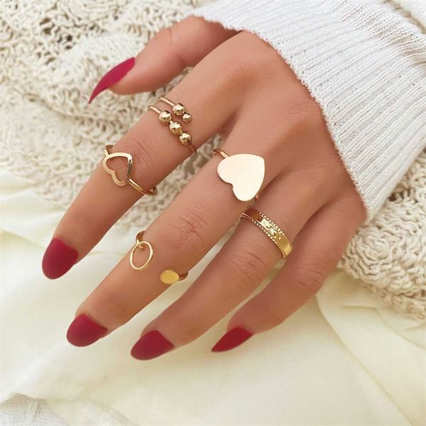 cluster rings kisswife trendy gold color metal rings set for women heart circle bead adjustable simple finger ring fashion jewelry gifts l22, Golden;silver
cluster rings kisswife trendy gold color metal rings set for women heart circle bead adjustable simple finger ring fashion jewelry gifts l22, Golden;silver