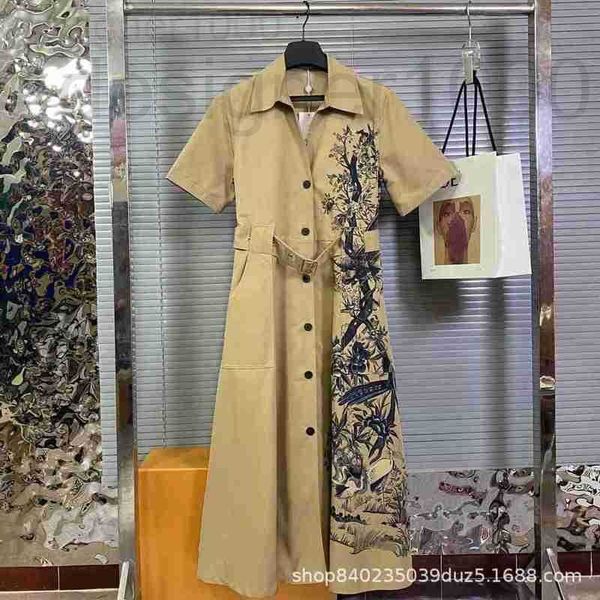 women's down & parkas designer autumn 2022 new polo collar mid length dress feminine personality celebrity print short sleeve skirt fas, Black
women's down & parkas designer autumn 2022 new polo collar mid length dress feminine personality celebrity print short sleeve skirt fas, Black