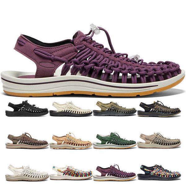 2022 footwear designer sandals slippers slide ceen ok een uneek triple black outdoor hiking shoes mens womens two cords and a sole fashion
2022 footwear designer sandals slippers slide ceen ok een uneek triple black outdoor hiking shoes mens womens two cords and a sole fashion