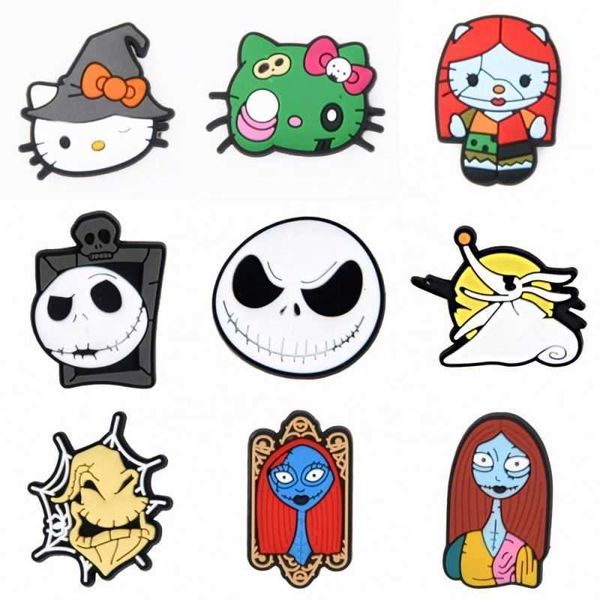 shoe parts accessories wholesale designer halloween croc shoe charms nightmare before christmas charm decoration croc sandals accessories cl, White;pink
shoe parts accessories wholesale designer halloween croc shoe charms nightmare before christmas charm decoration croc sandals accessories cl, White;pink