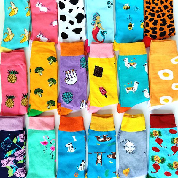 men's socks happy funny cool colorful men combed cotton harajuku creative couples crew fruit dog bird chili pattern t221011, Black
men's socks happy funny cool colorful men combed cotton harajuku creative couples crew fruit dog bird chili pattern t221011, Black