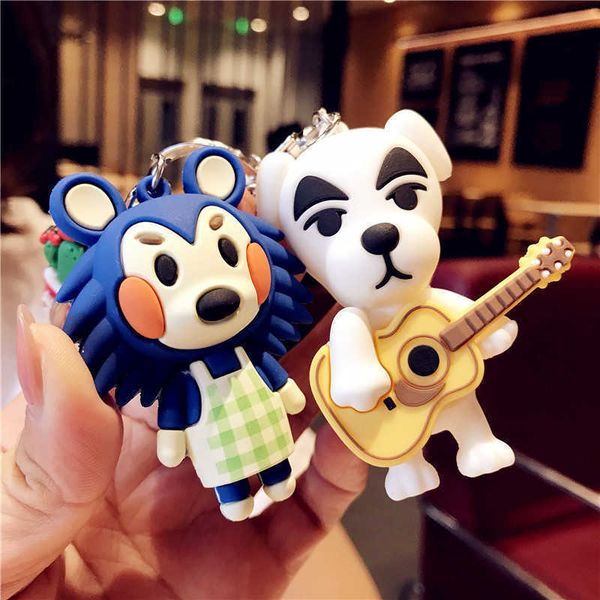 key rings animal crossing keychain doll car key chain isabelle kk nook figures toy pendant small cute keyring accessories for gift l221010, Slivery;golden
key rings animal crossing keychain doll car key chain isabelle kk nook figures toy pendant small cute keyring accessories for gift l221010, Slivery;golden